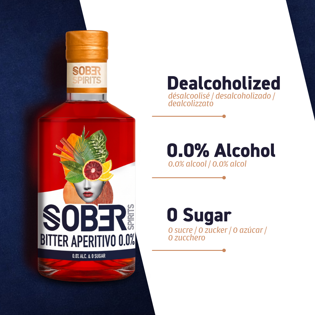 Sober Spirits Bitter Aperitivo 0.0% 500ml
