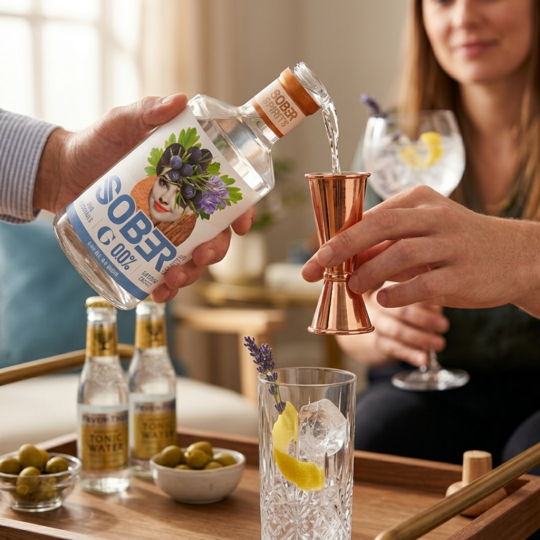 Sober Spirits G 0.0% 500ml - Dealcoholized Gin alternative
