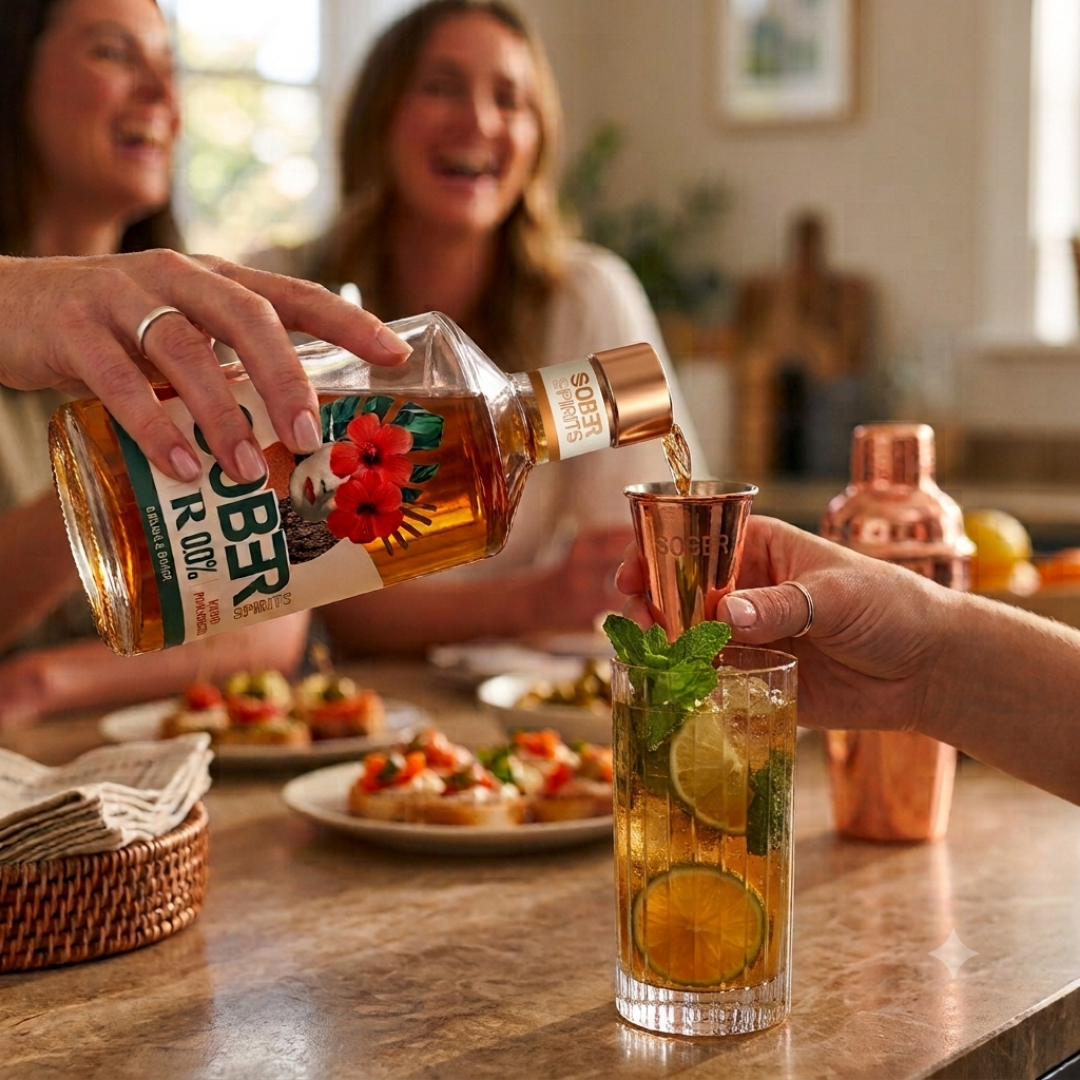 Sober Spirits R 0.0% 500ml - Dealcoholized Rum alternative