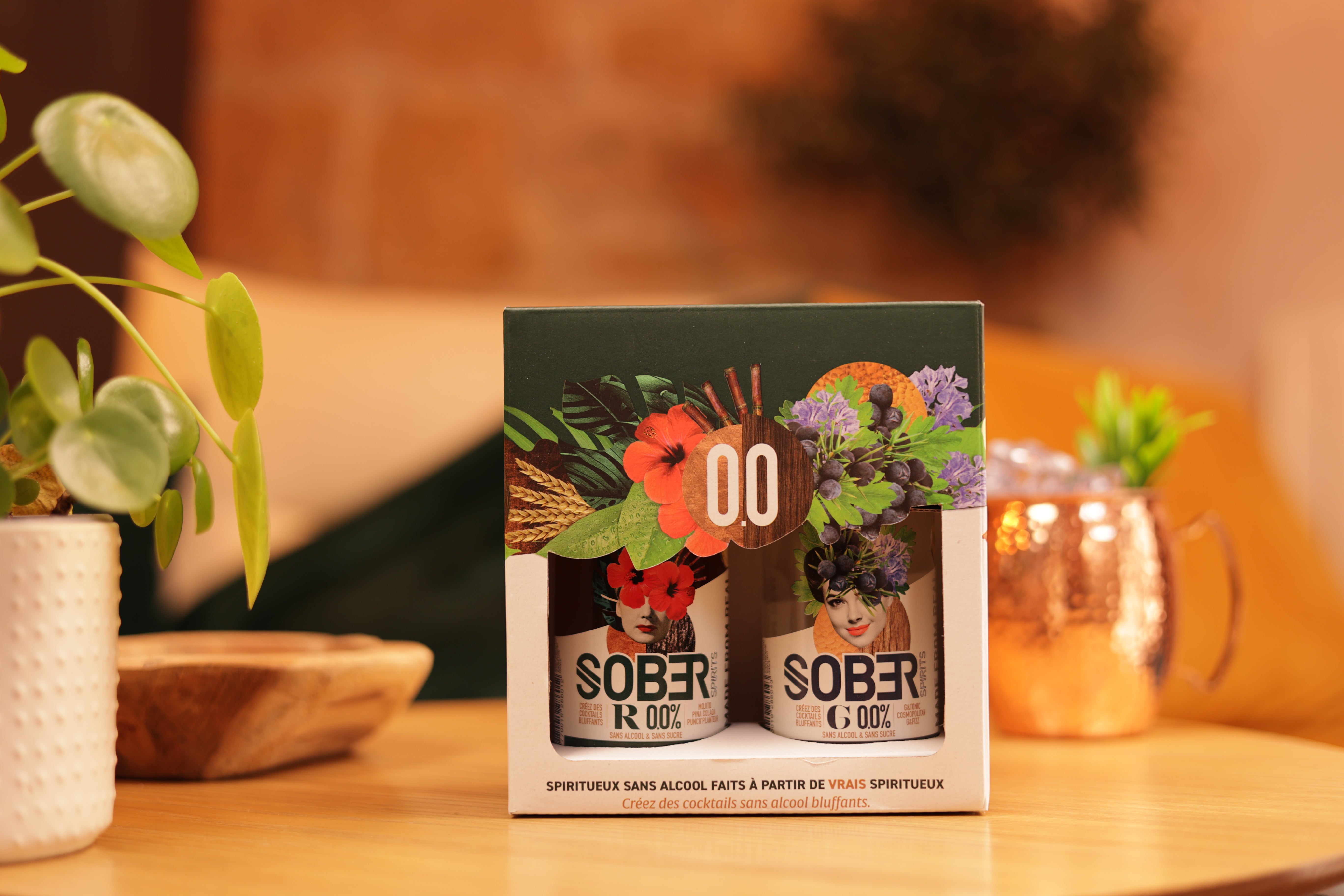 Sober Spirits Giftpack 2x20cl (includes free shipping)