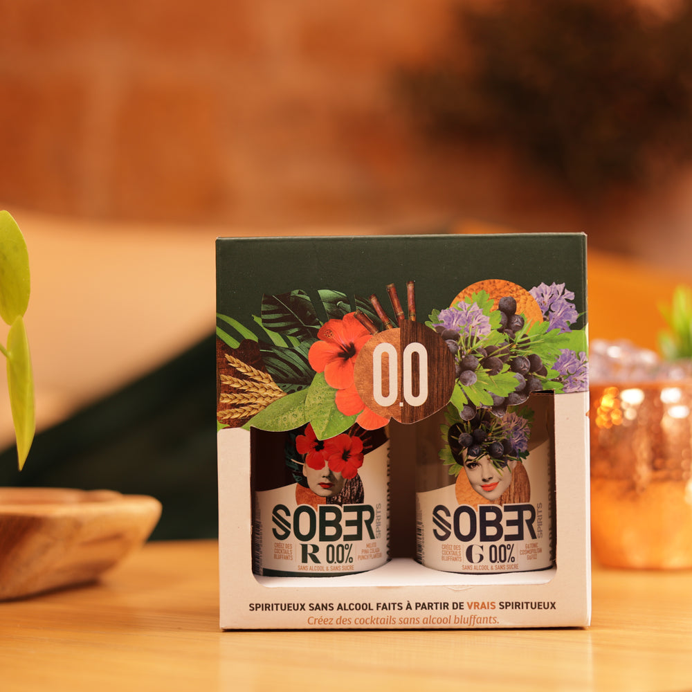 Sober Spirits Giftpack 2x20cl (includes free shipping)