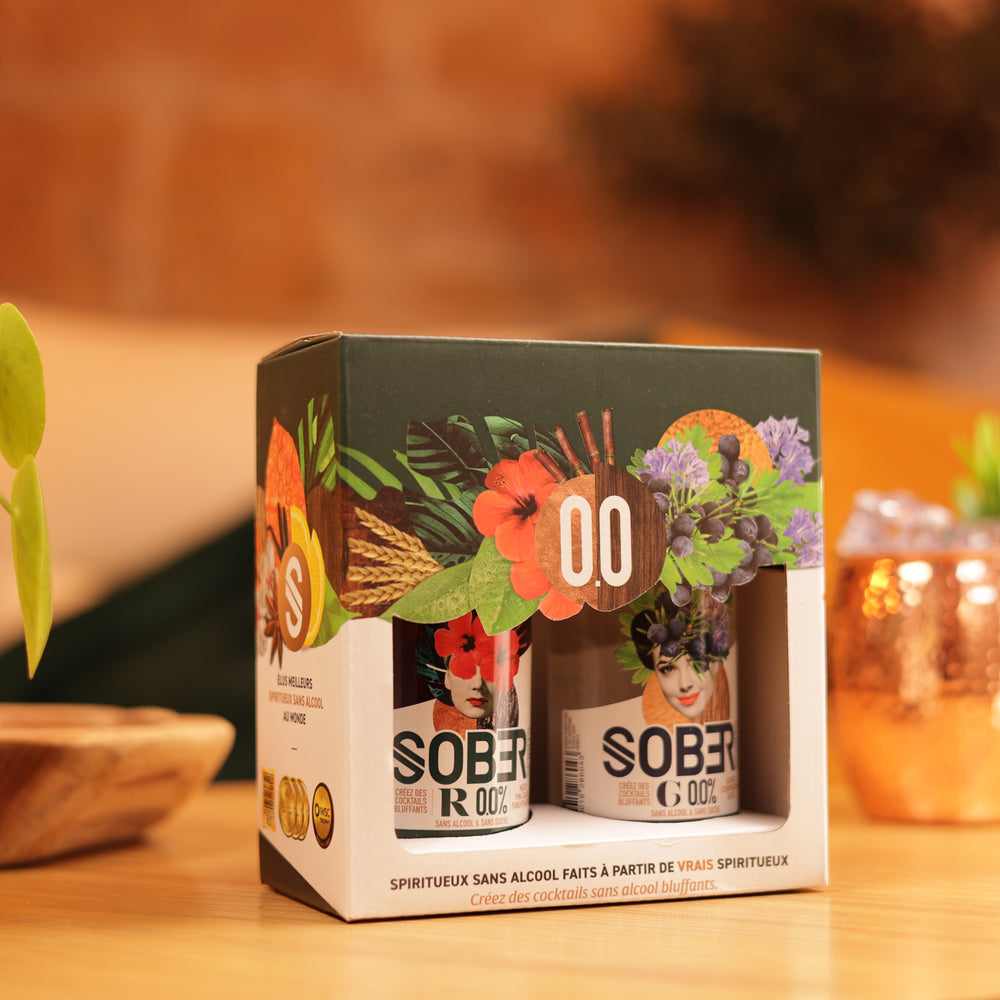 Sober Spirits Giftpack 2x20cl (includes free shipping)