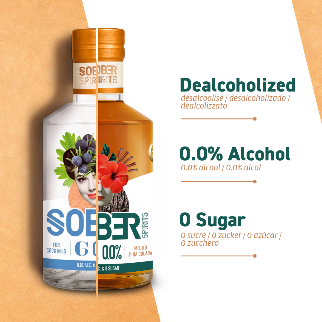 Sober Spirits Giftpack 2x200ml (includes free shipping)