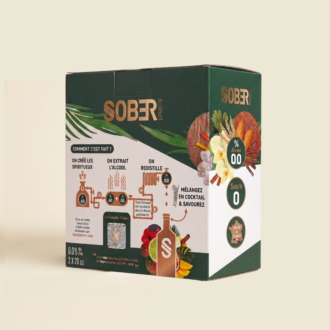 Sober Spirits Giftpack 2x200ml (includes free shipping)