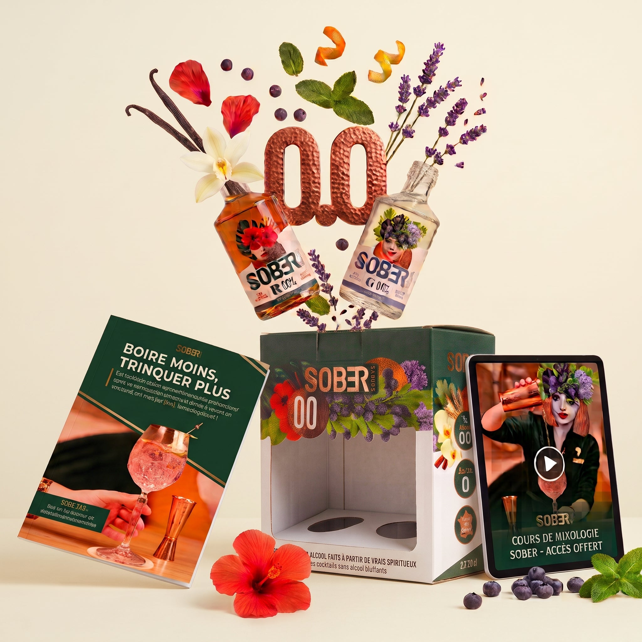 Sober Spirits Giftpack 2x200ml (includes free shipping)