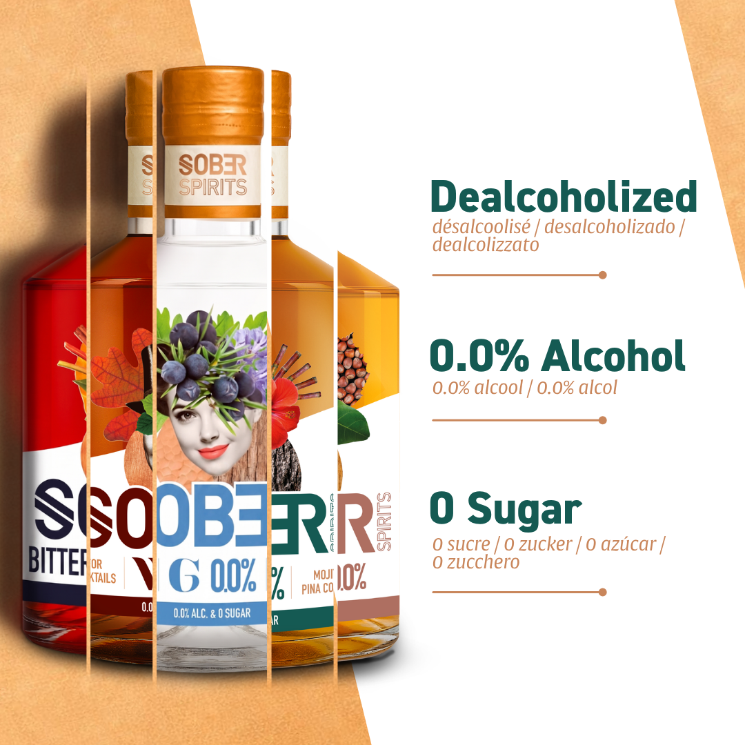 PACK SOBER COLLECTION 5X500ml
