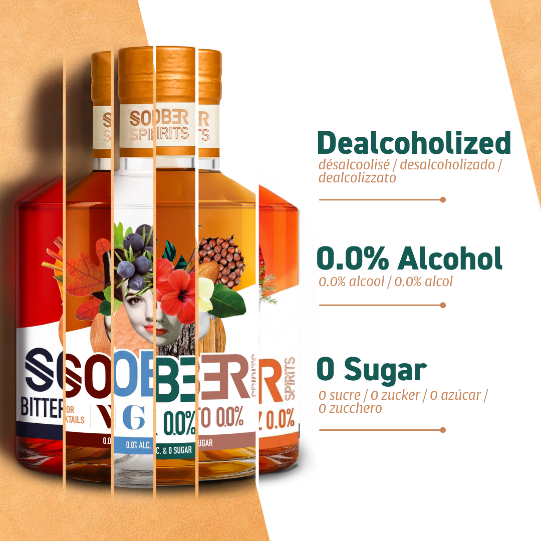 PACK 5+1 SOBER COLLECTION 6X500ml