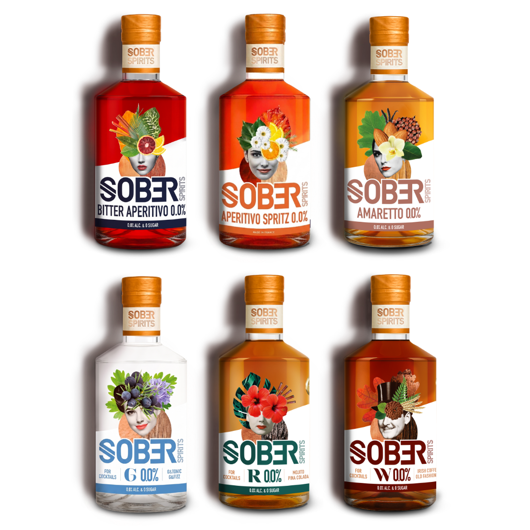 PACK 5+1 SOBER COLLECTION 6X500ml