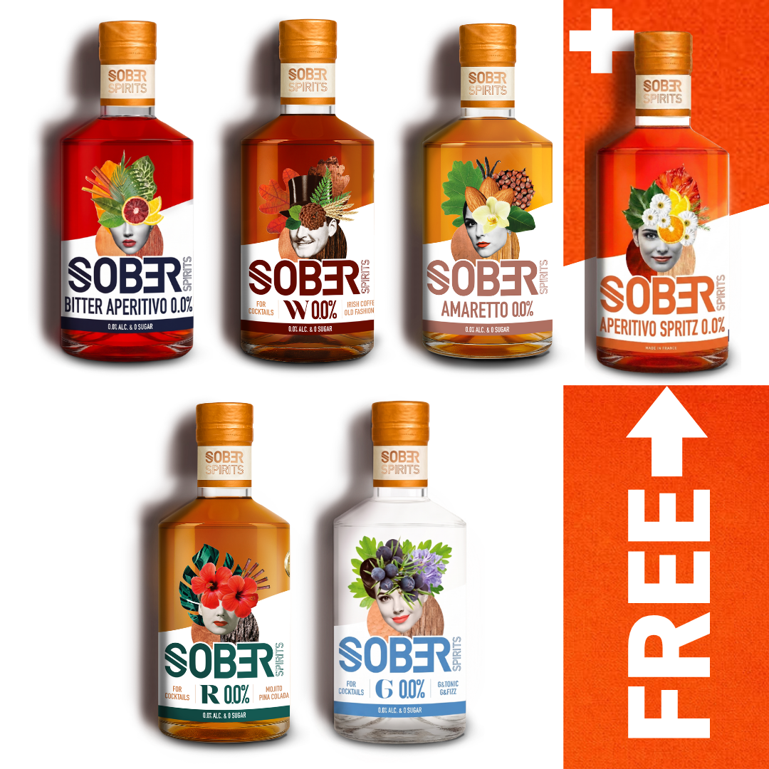 PACK 5+1 SOBER COLLECTION 6X500ml