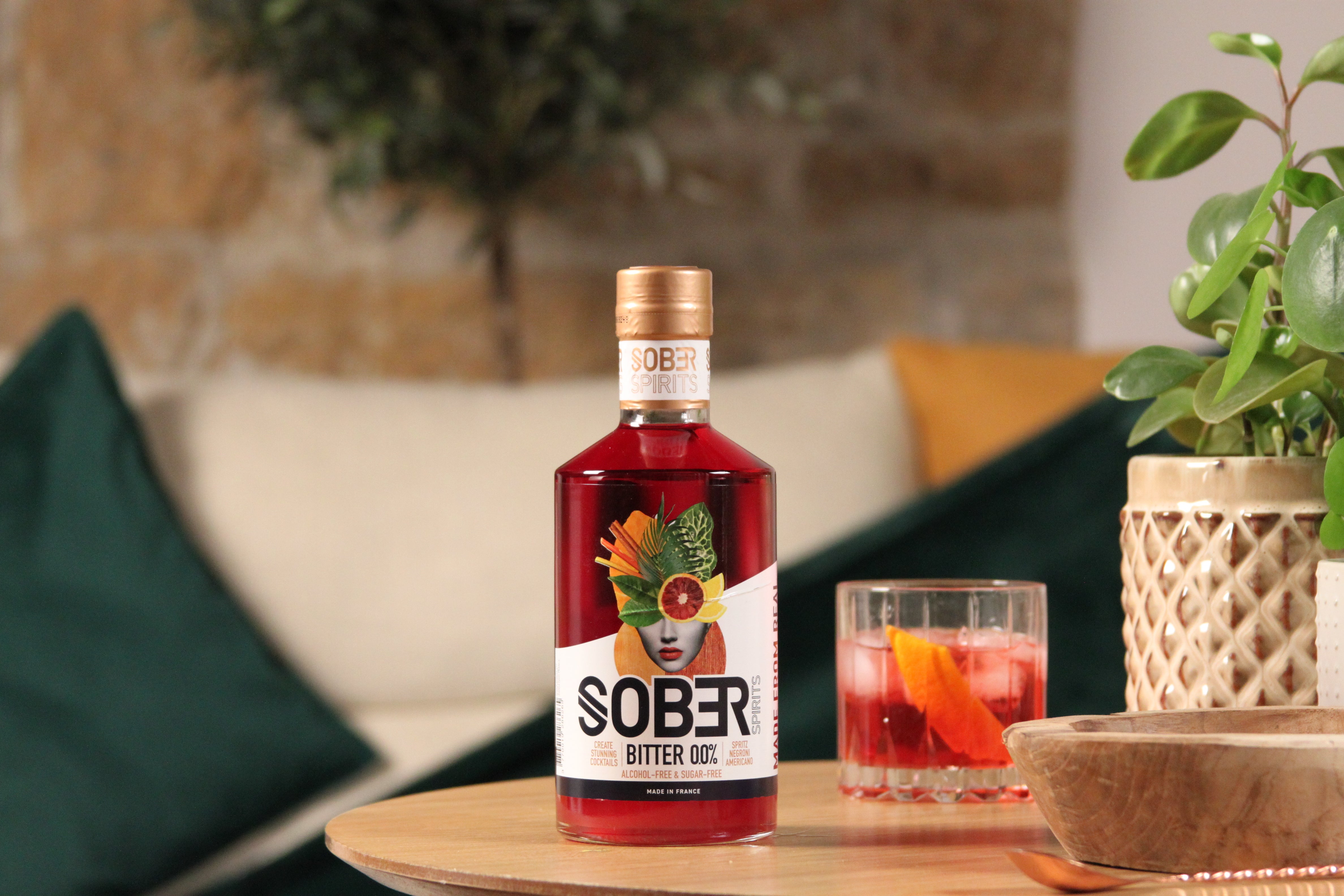 Non-alcoholic whisky