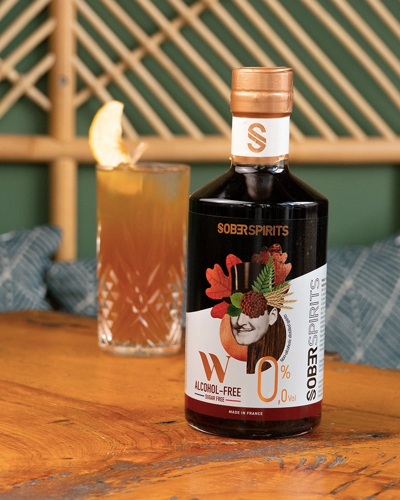 Non-alcoholic whisky